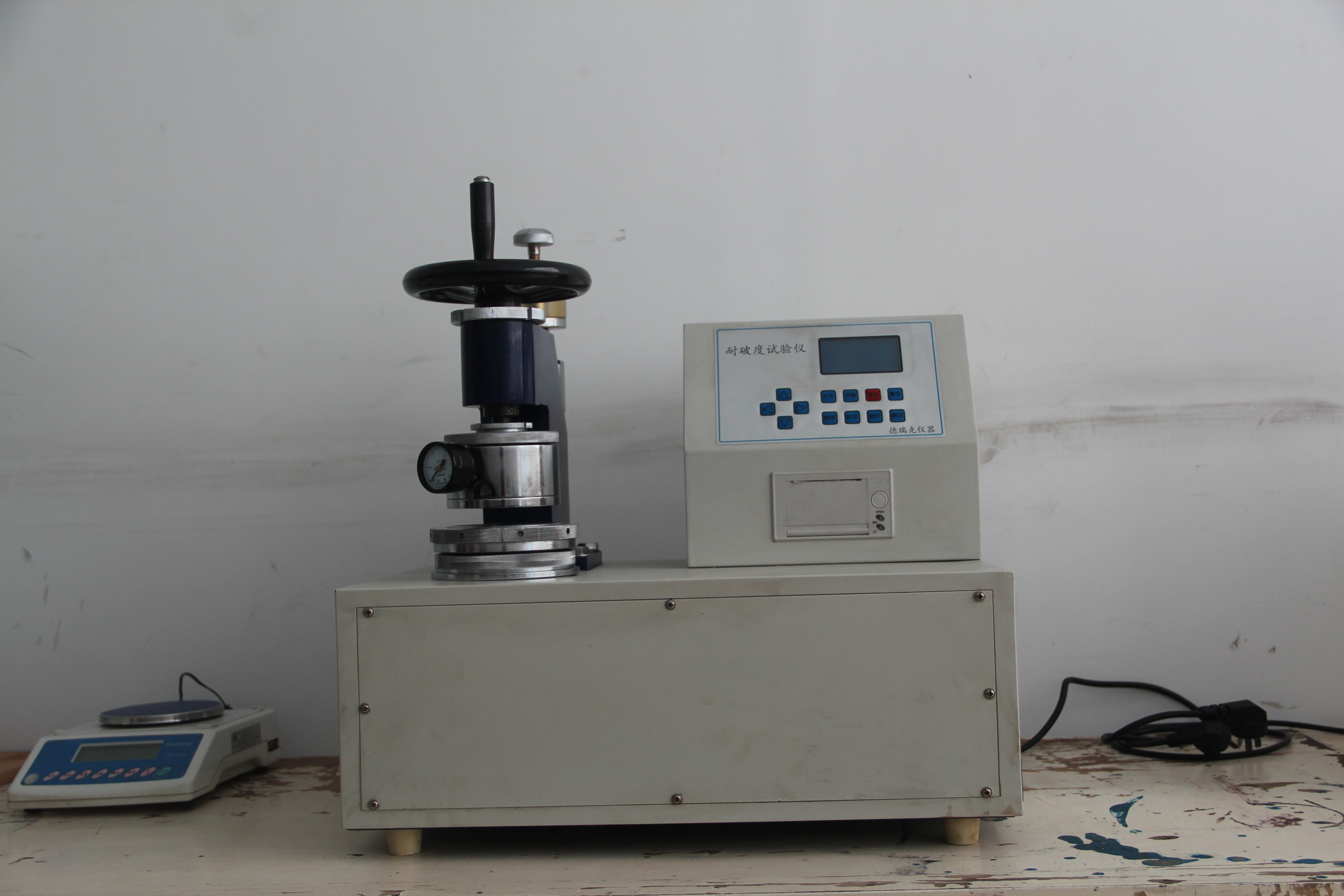 毅达包装检测设备-耐破试验仪